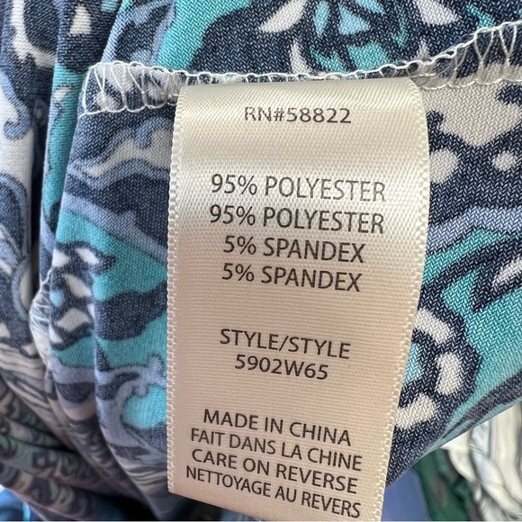 🆕 Max Studio graphic dress SZ MED - Picture 6 of 6